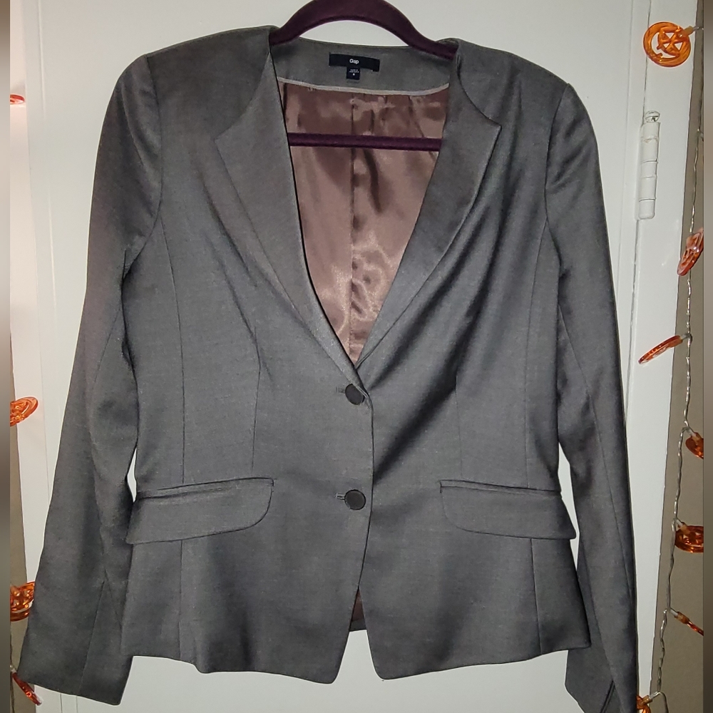 Gap Gunsmoke gray blazer